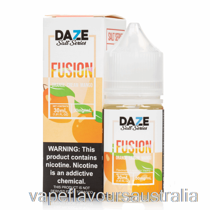 Vape Flavours Australia Orange Cream Mango - 7 Daze Salts - 30mL 30mg